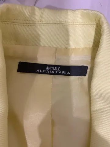 Blaizer feminino cropped chá verde Animale  - Foto 5