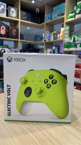 Controle Sem Fio Xbox Eletric Volt - Novo Lacrado - Loja Fisica - Original 