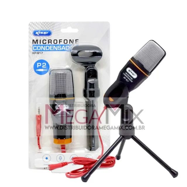 Microfone Condensador KP-917 - Knup 002051 - Foto 3