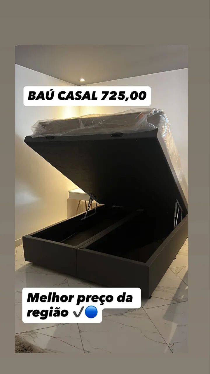 BAÚ CASAL melhor preço da região 