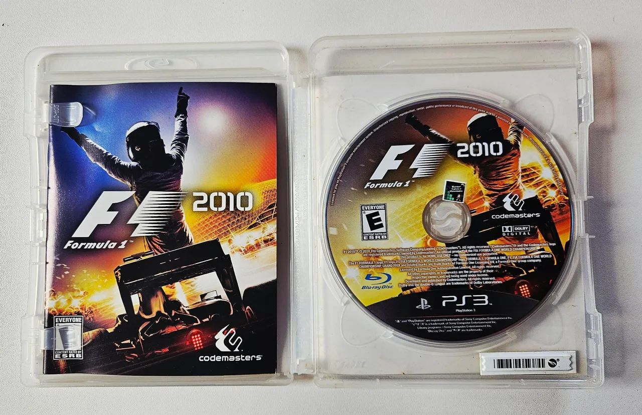 Combgo jogos F1 2010 e F1 2011 - PlayStation 3 original ps3 seminovo - Foto 3