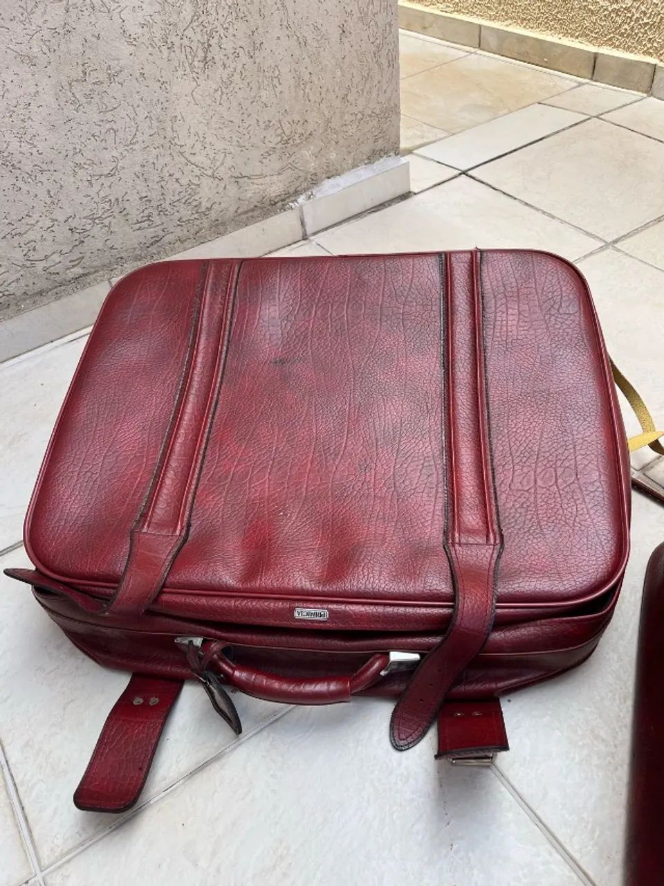 Malas de couro antigas primicia - Foto 3
