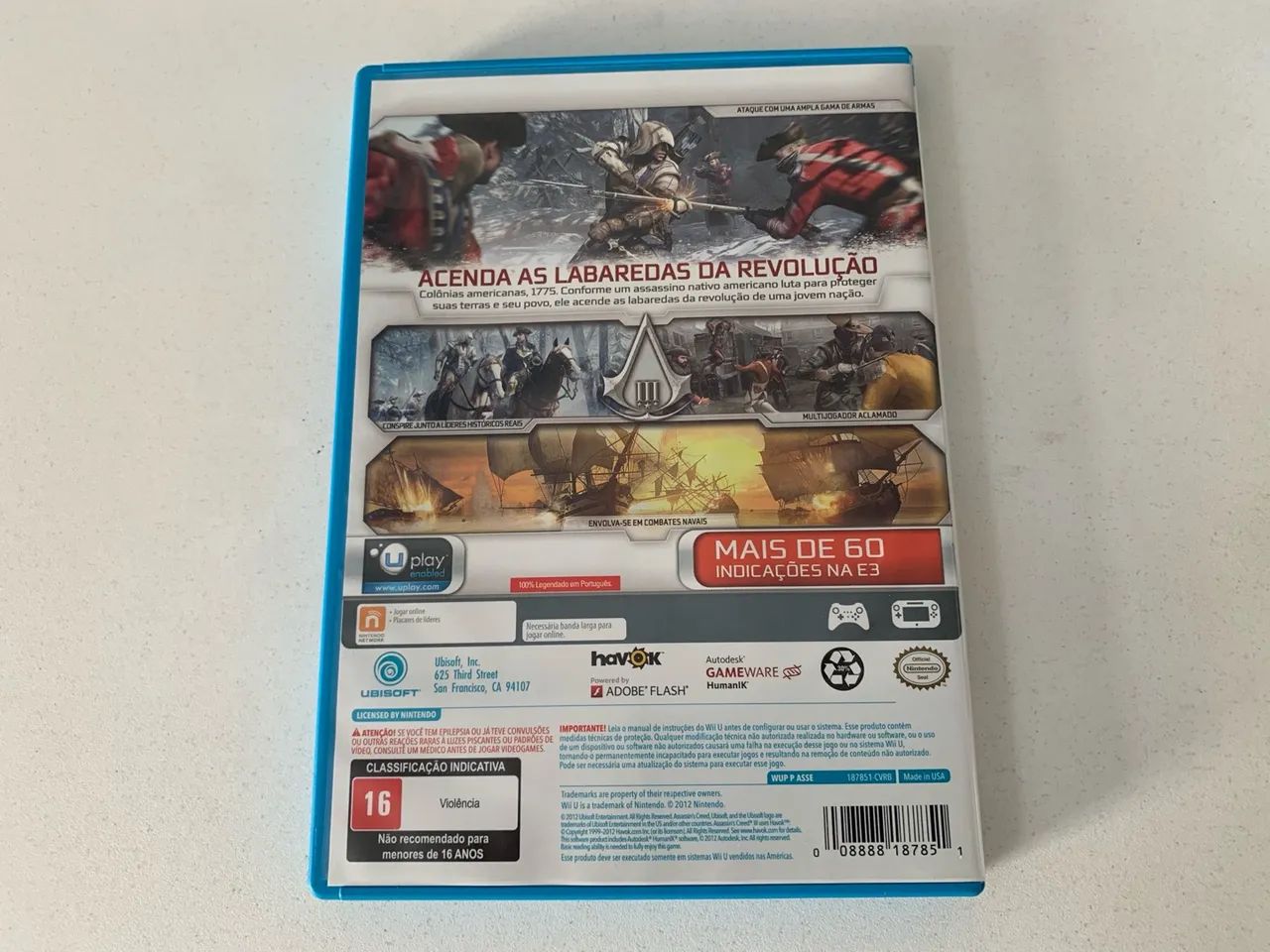 Jogo Wii U Assassin s Creed III  - Foto 3