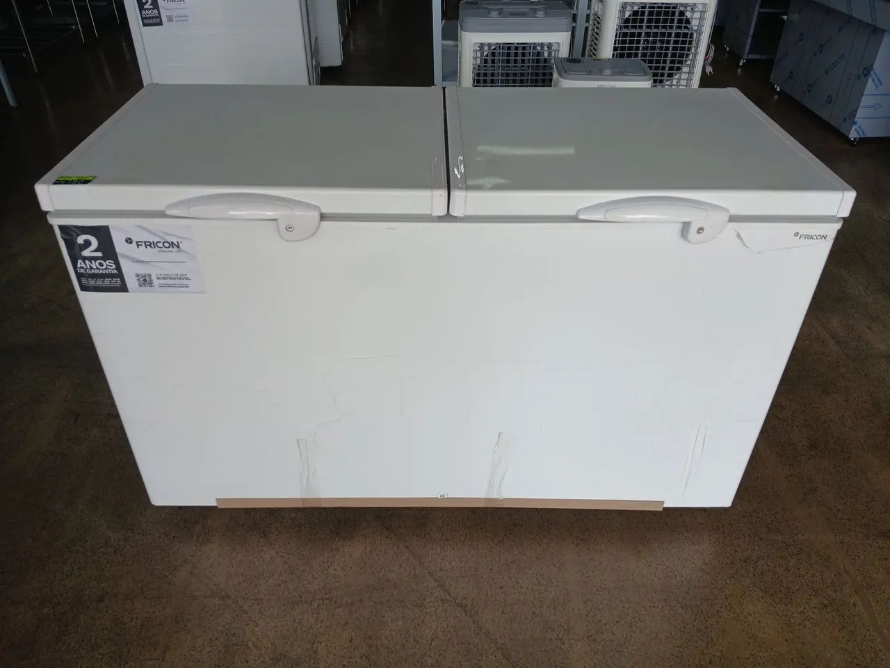 Freezer Horizontal 503 Litros Tampa Cega - Fricon