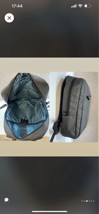 Mochila Lenovo Cinza - Foto 5