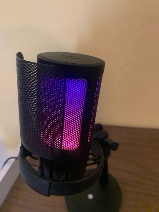 Microfone Gamer com Iluminação RGB - Foto 3