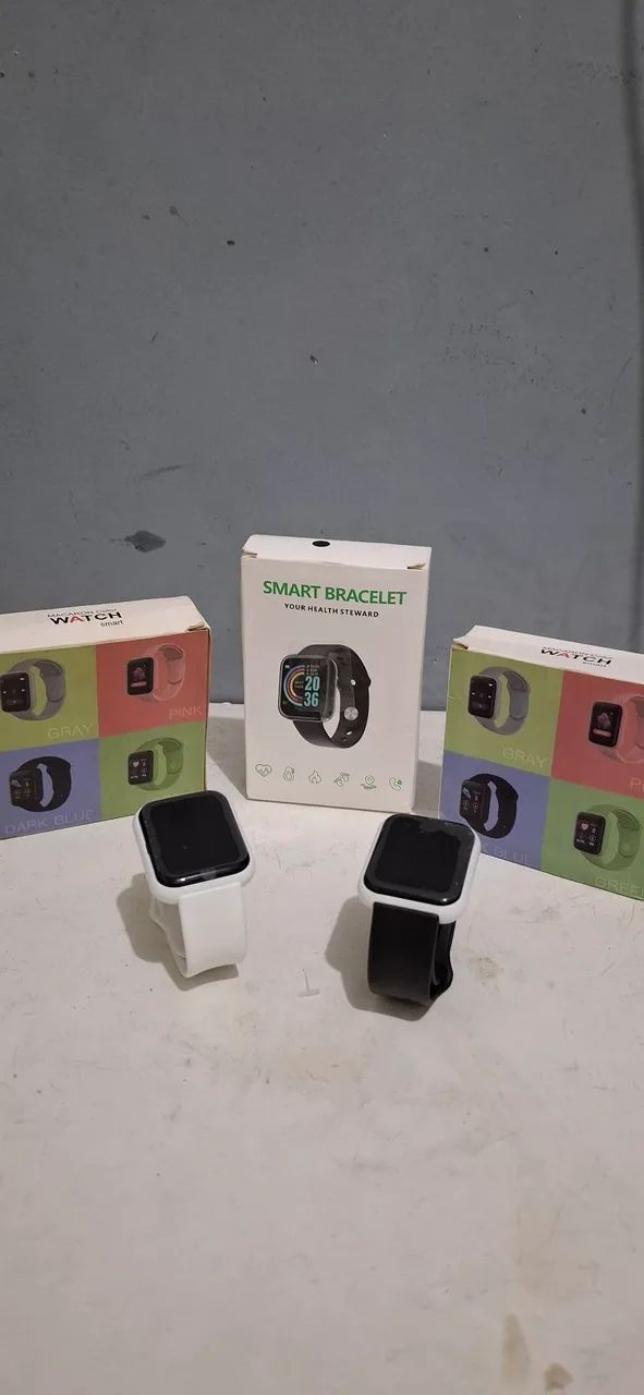 Smartwatch D20 com design moderno e diversas cores - Foto 2