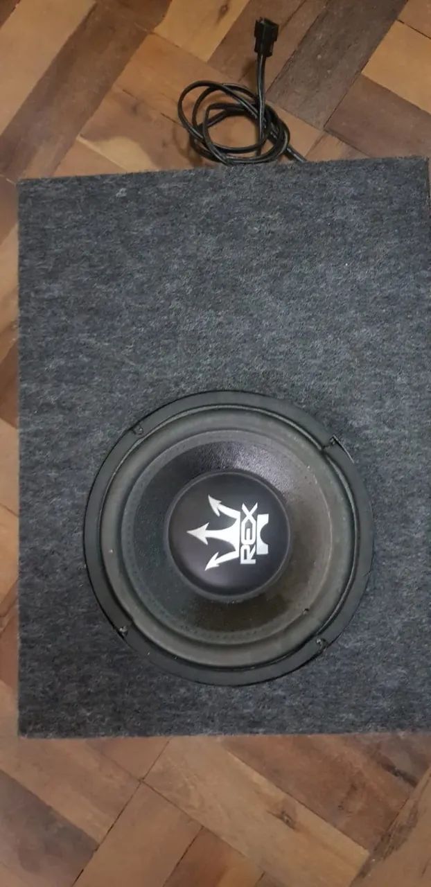 Subwoofer Magnum REX 8 polegadas 650w + Caixa selada - Foto 2