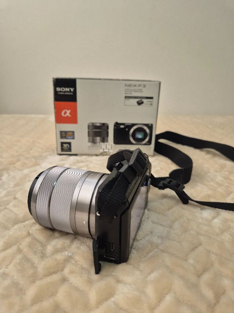 Sony NEX F3 Mirrorless + Lentes 18-55 e 55-210mm + Acessórios e Bolsas - Foto 3