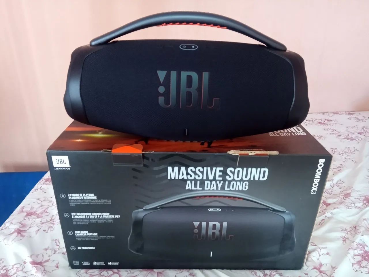 Caixa de Som JBL Boombox 3 - Foto 5