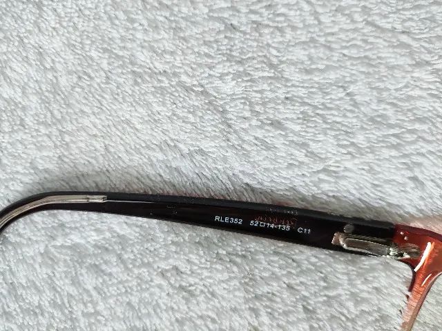 Armação Óculos Ralph Lauren Bordô - Foto 3