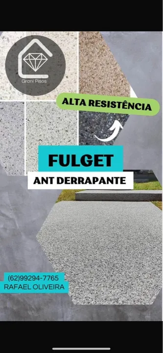 Piso Fulget - Alta Resistência e Antiderrapante
