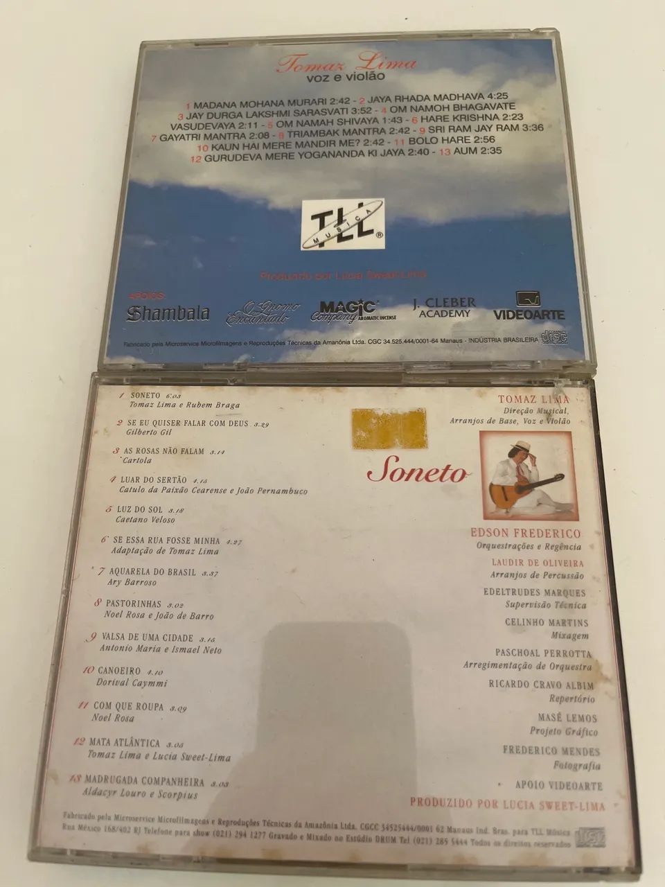 CDs Tomaz Lima-Homem de Bem. Haribol e Soneto  - Foto 2