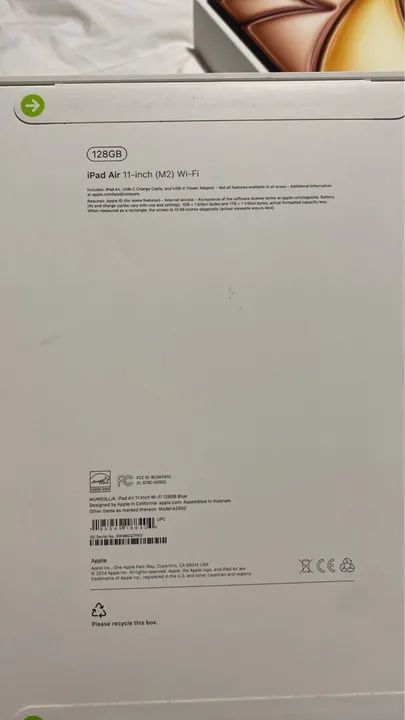 iPad Air 11-inch 128GB Azul-Lacrado - Foto 3