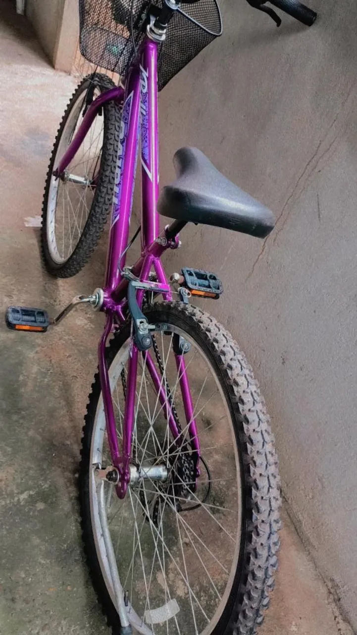 Bicicleta Roxa Aro 26