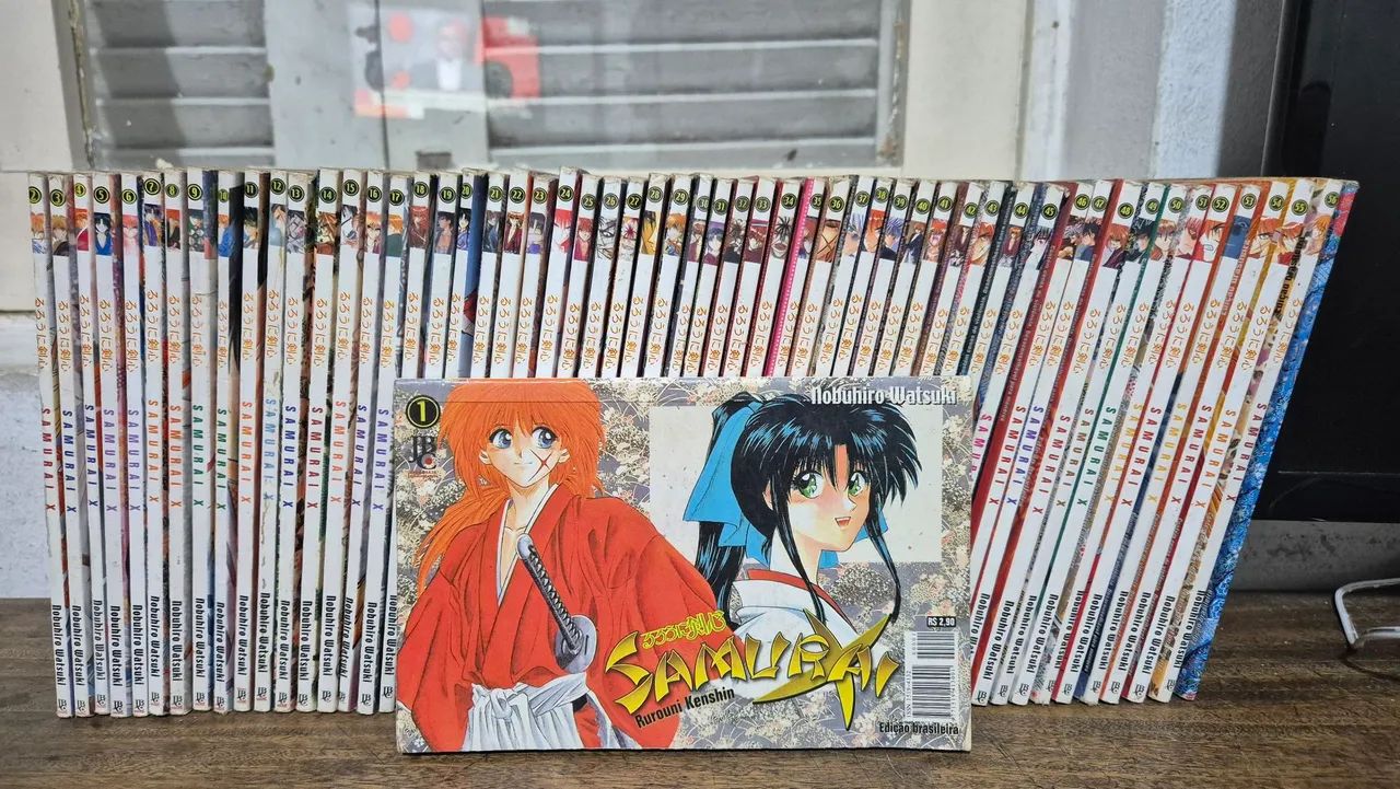Coleção completa de Mangas de Samurai X