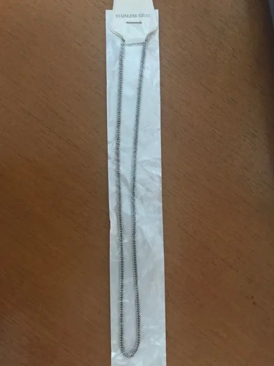 Corrente Masculina em Aço Inoxidável