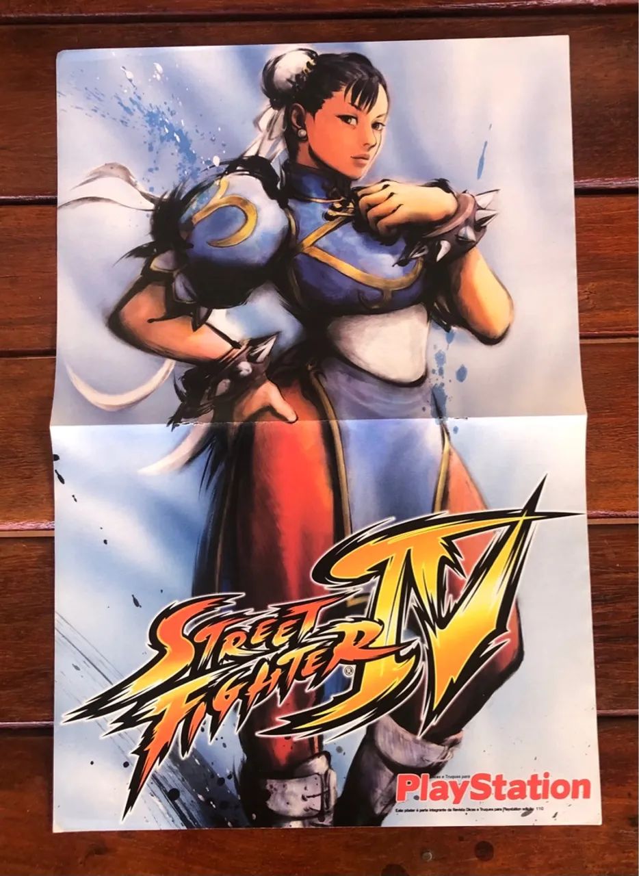 Pôsteres Street Fighter IV e V  - Foto 3