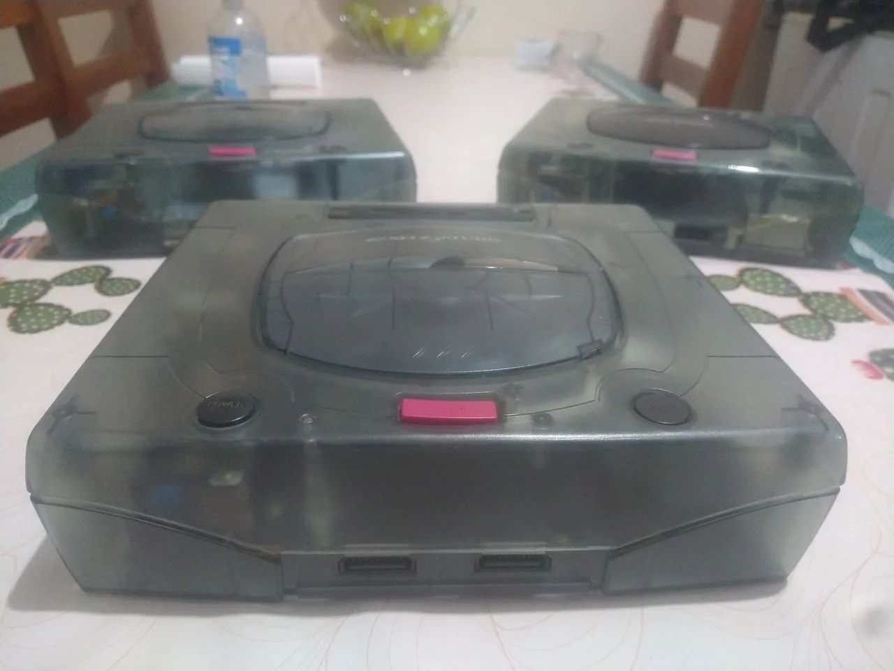Sega Saturn Console Skeleton Transparente - Foto 2