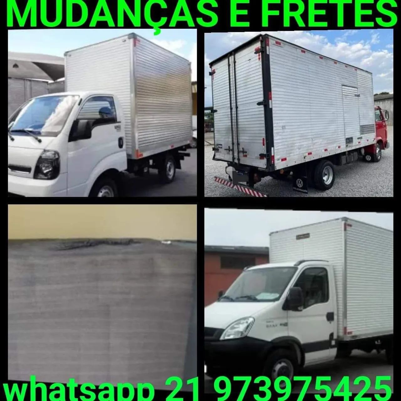 Mudança e frete para outros estados 