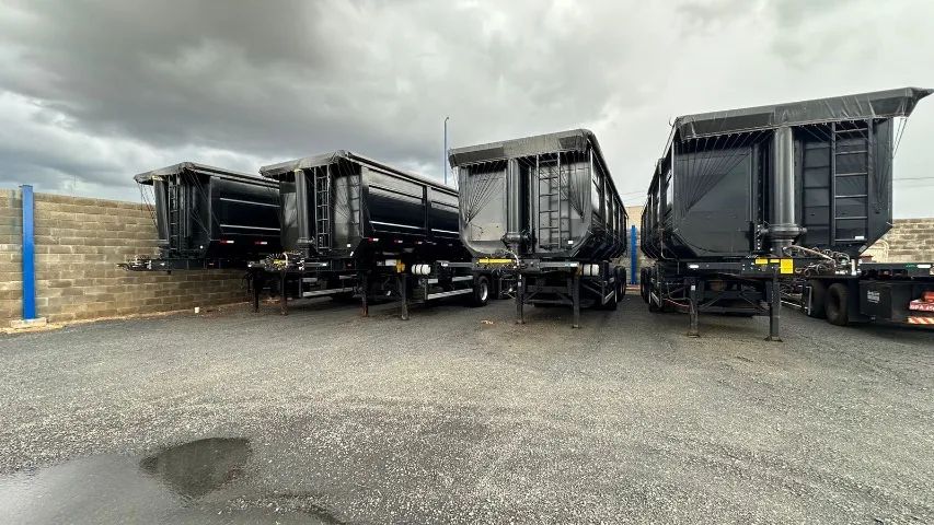 Carreta Caçamba Basculante Librelato 4º Eixo 2023/2024  55 Cúbicos - Foto 3