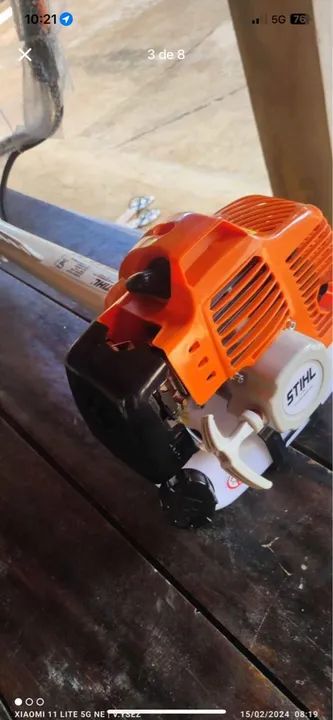 Roçadeira a gasolina STIHL FS 380 - Foto 6
