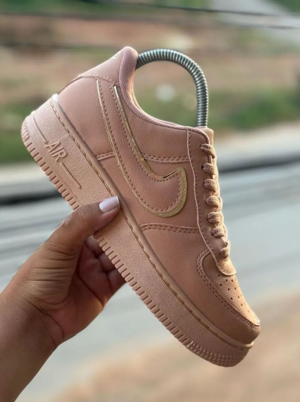 Tênis Nike Air Force 1 Rosa