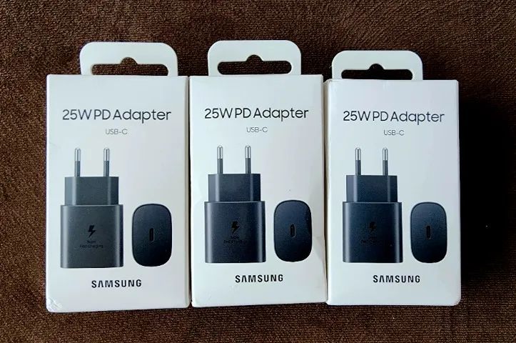 Carregador Samsung 25W, super rápido. Original. Novo. Parcelo no cartão.
