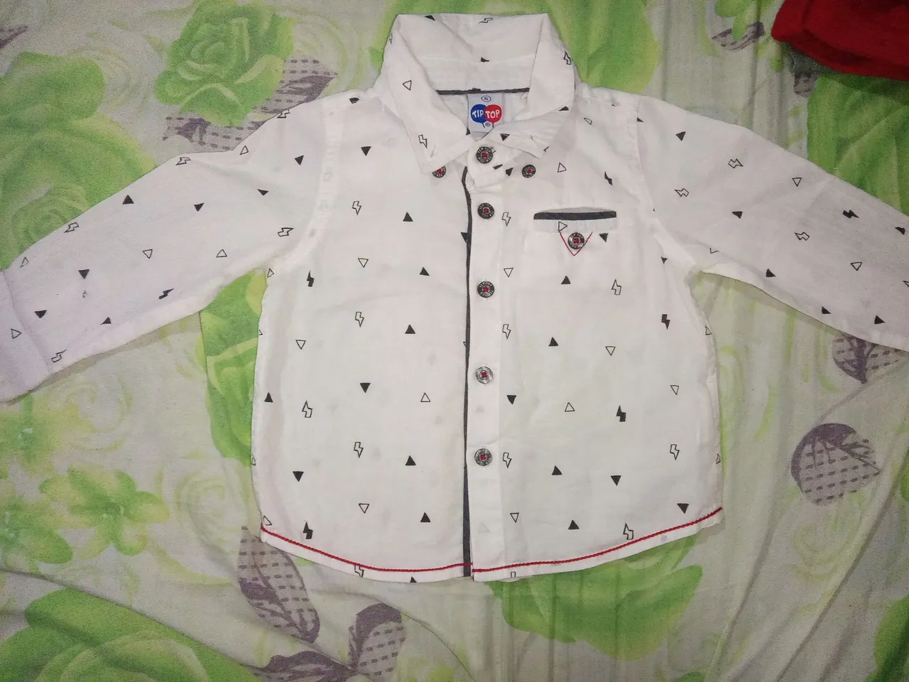 Camisa Manga Longa Tip Top Bebê-9-12 M