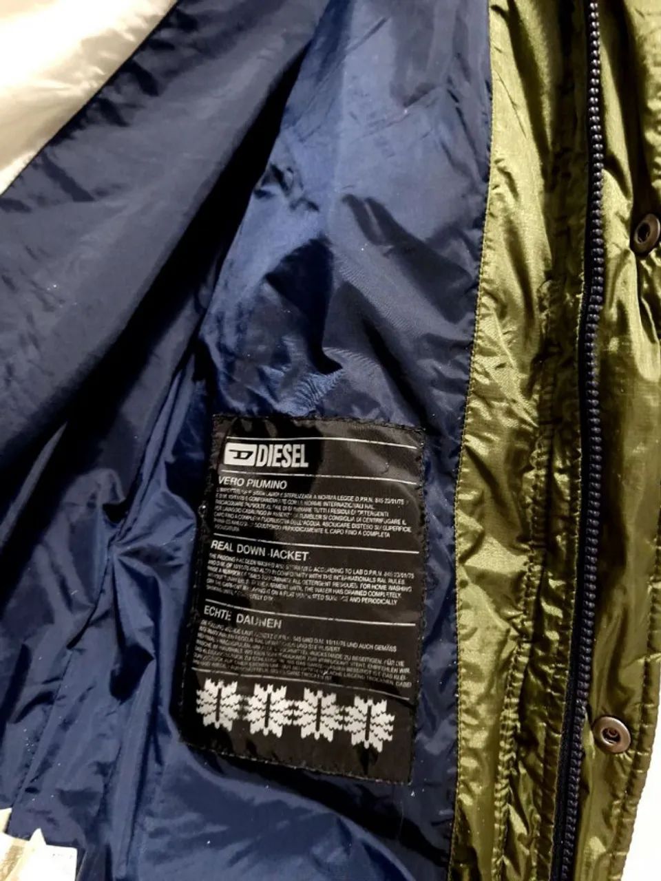 Pufer Diesel Real Down Jacket - Foto 4
