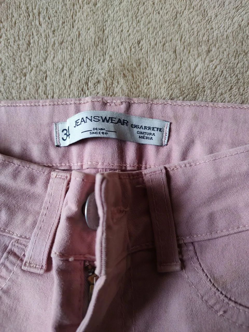 Short jeans Stress Rosa. - Foto 3