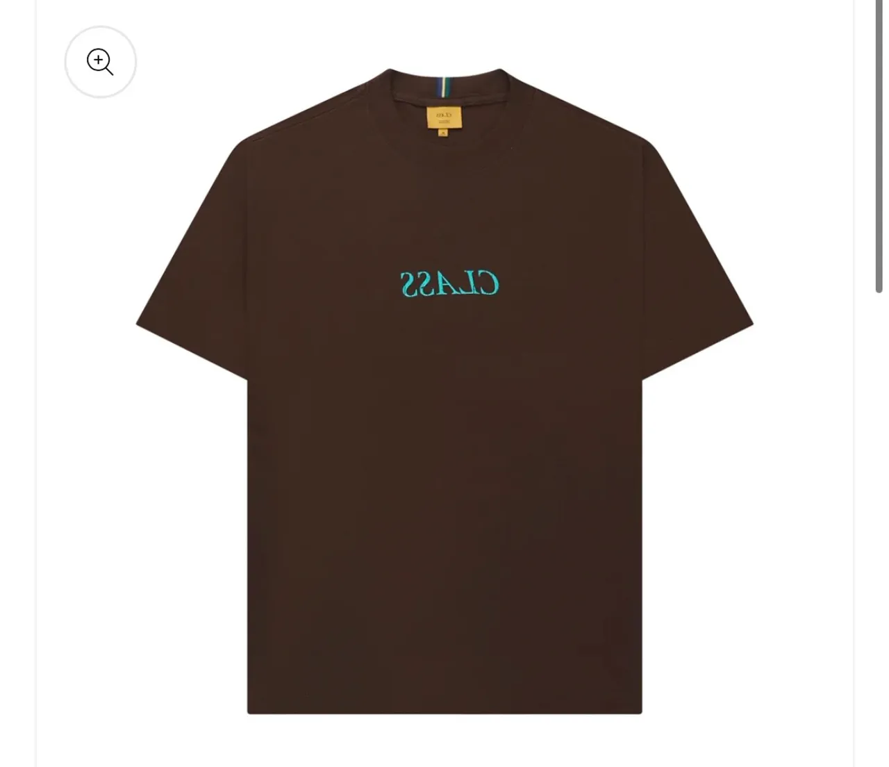 Camiseta CLASS - Marrom