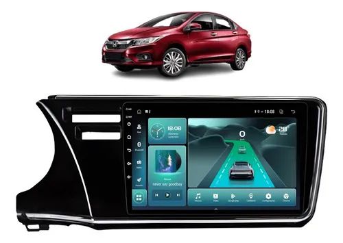 Multimidia Honda City 2015-2021 9pol Qled Carplay Android 13