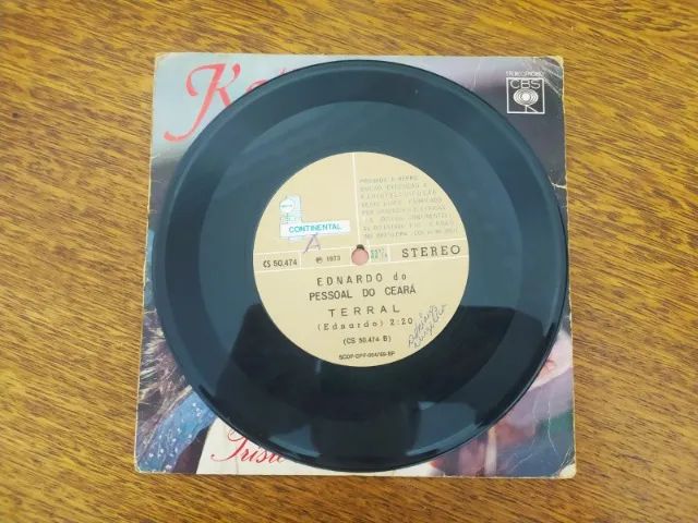 Disco De Vinil Ednardo Do Pessoal Do Ceará