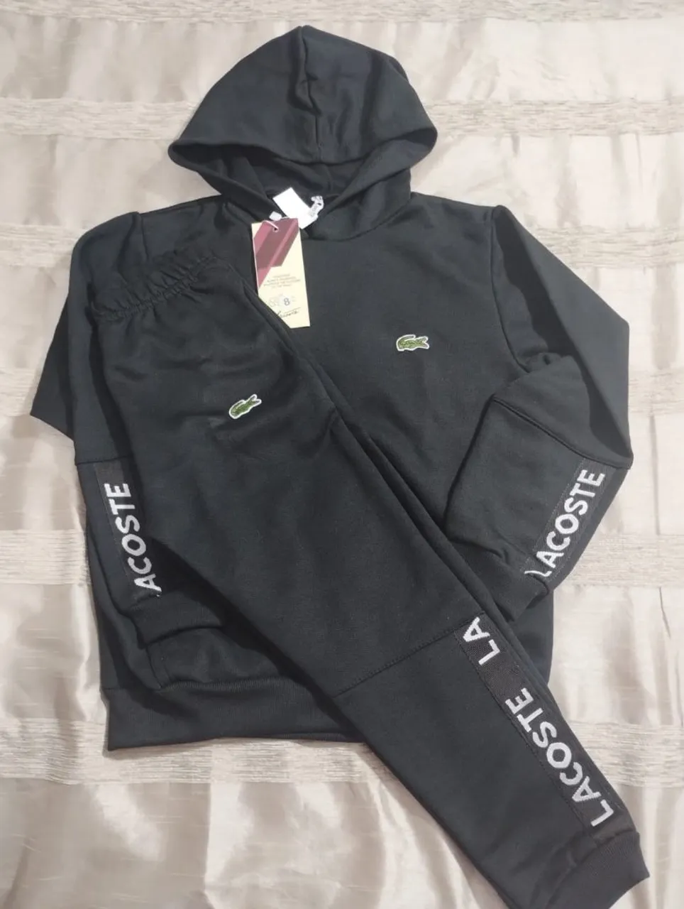 Conjunto Lacoste Infantil - Agasalho Completo