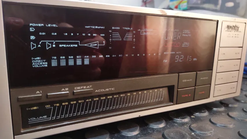 Akai Stereo Receiver AA-A35 leia atentamente a descrição