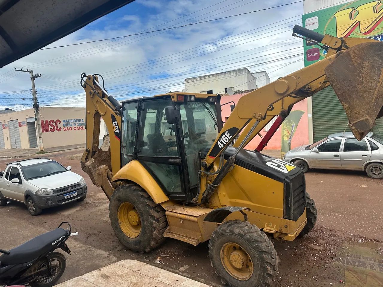 Retroescavadeira CAT 416E 2015 - Foto 2
