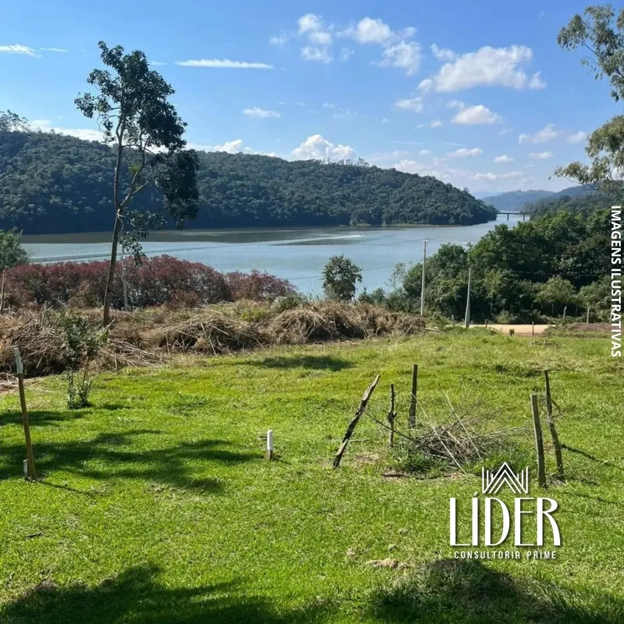 Loteamento Pé na Água Invista com vista para a represa! Lotes exclusivos, a partir de 500