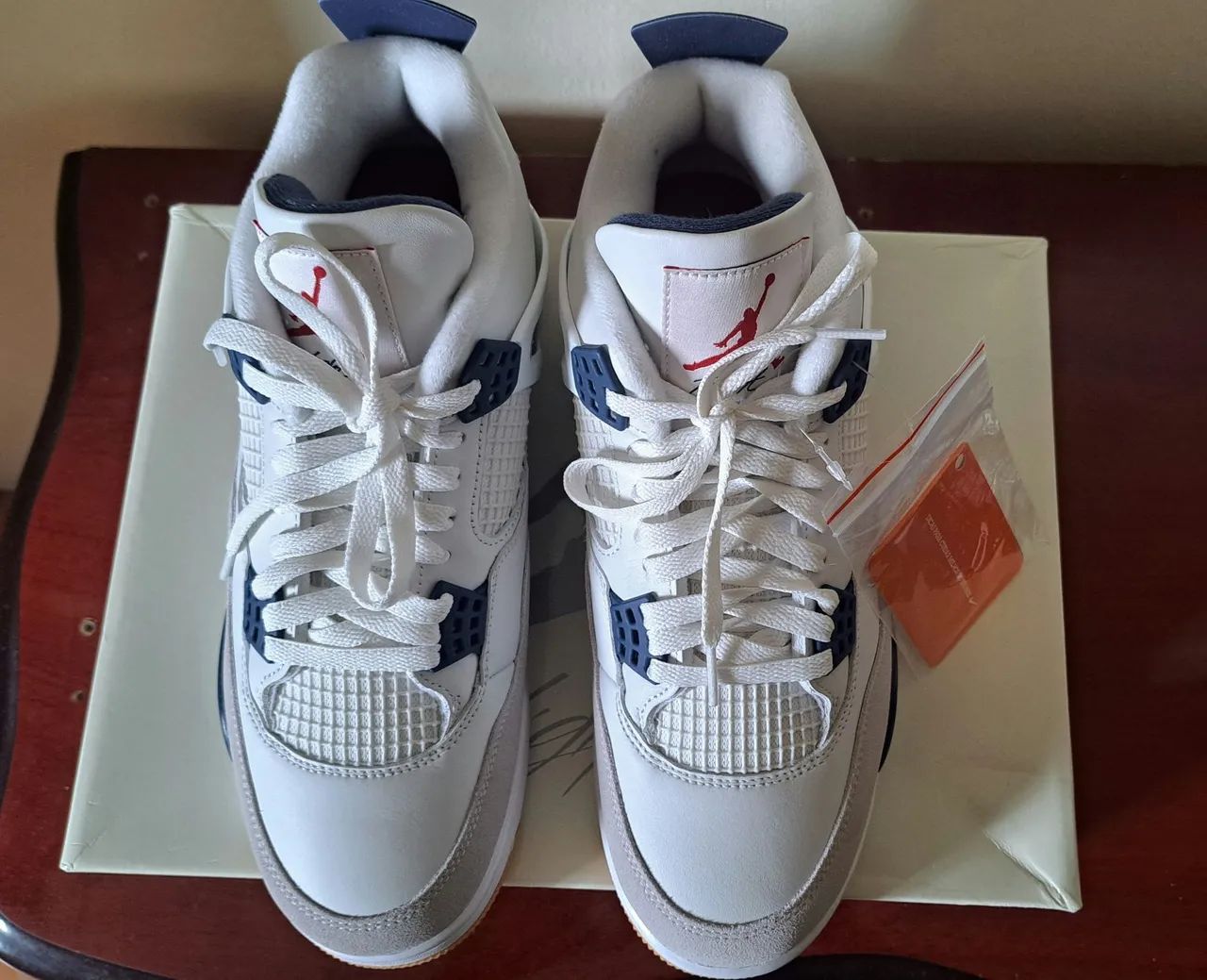 Air Jordan 4 X SB "Navy" - Foto 3