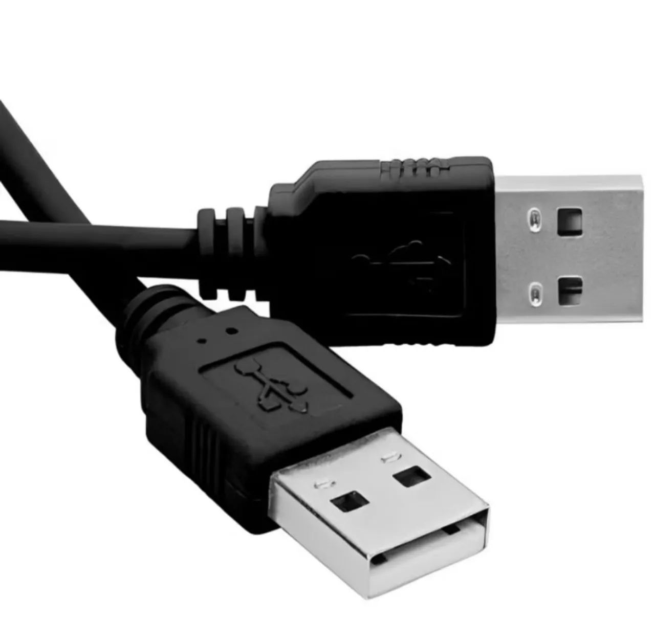 Cabo extensor USB X USB 2.0 Macho X Macho 2 metros - Foto 2