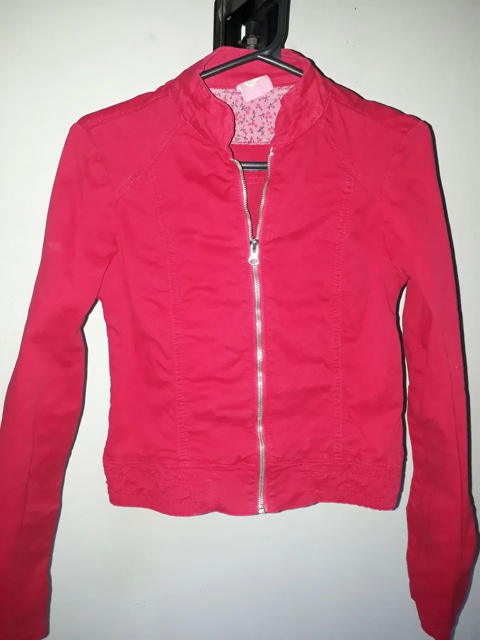 Jaqueta jeans feminina 