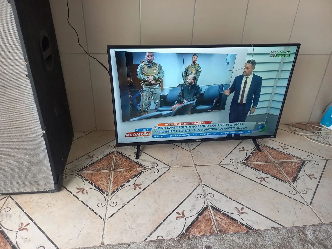 TV Semp 43 olegadas Seminova - Foto 2