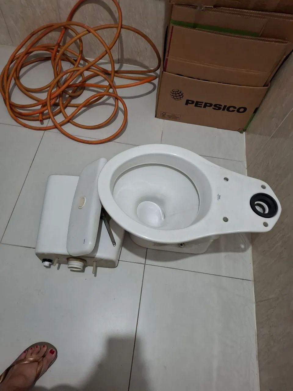 Vaso sanitario deca caixa acoplada 130 reais * - Foto 2