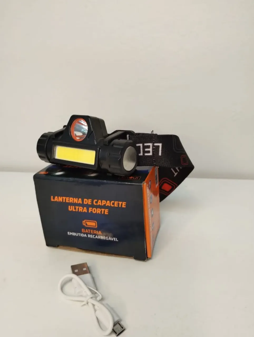 Lanterna de Capacete Ultra Forte
