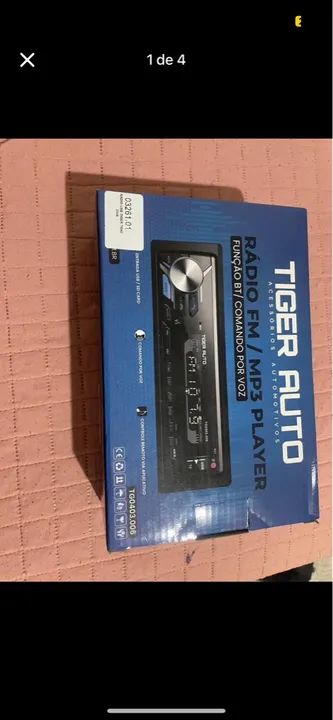 Som de carro Tiger Auto - Novo - Foto 4