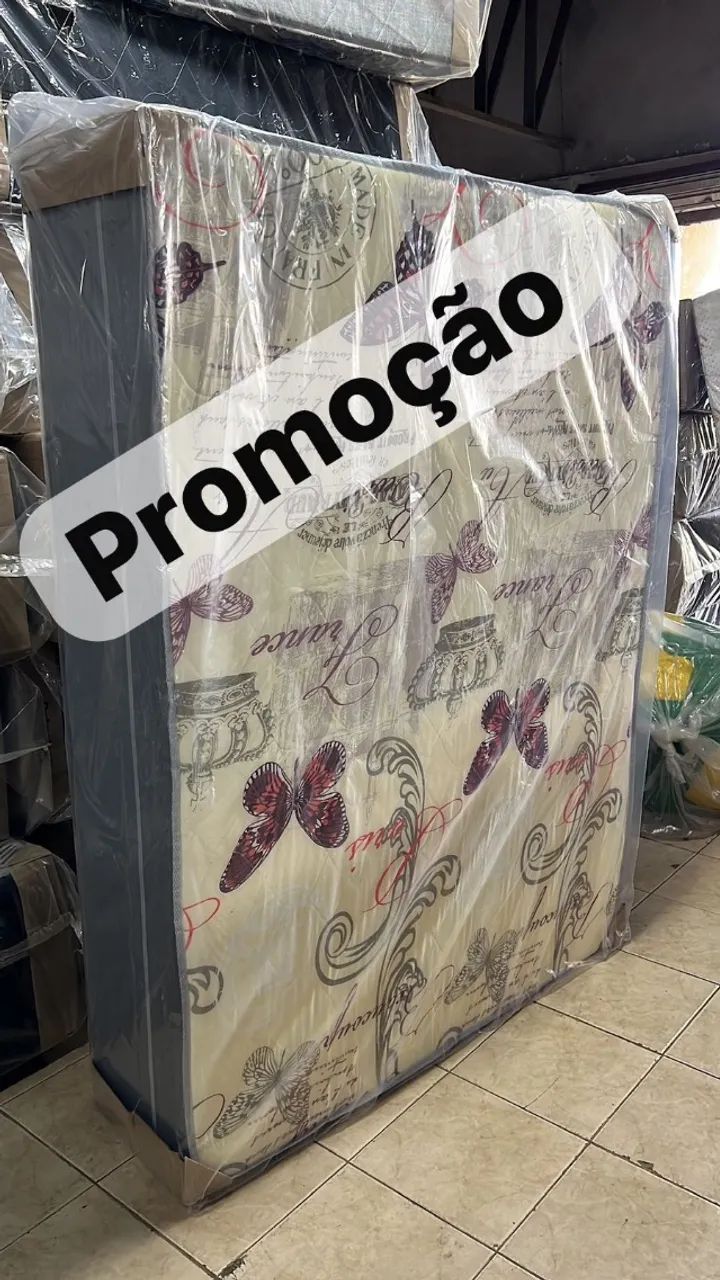 Cama box casal hoje