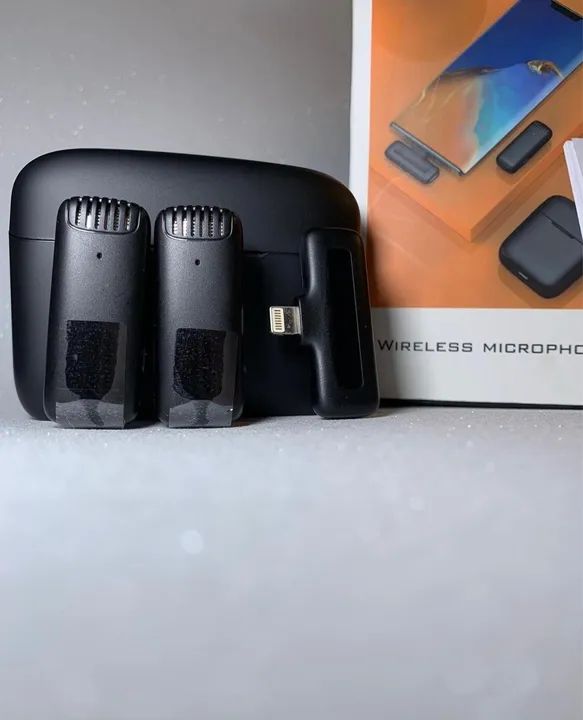 Microfone de lapela DUPLO Sem fio  - Foto 2