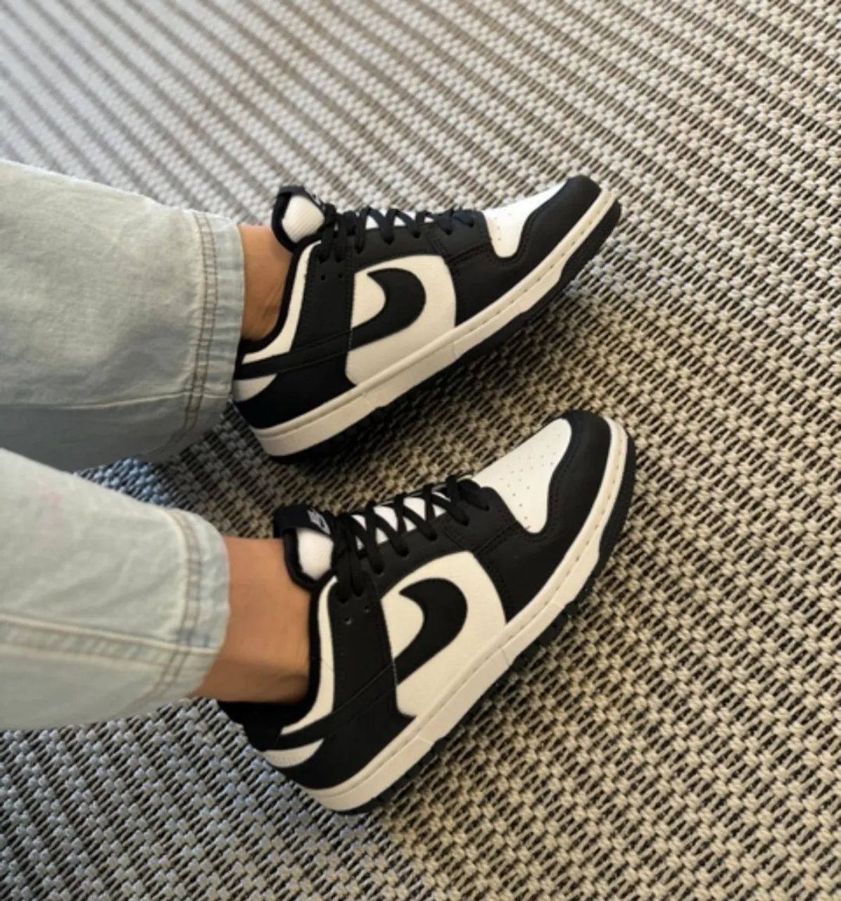 Tênis Nike Dunk Low Black and White 34 ao 43 - Foto 4