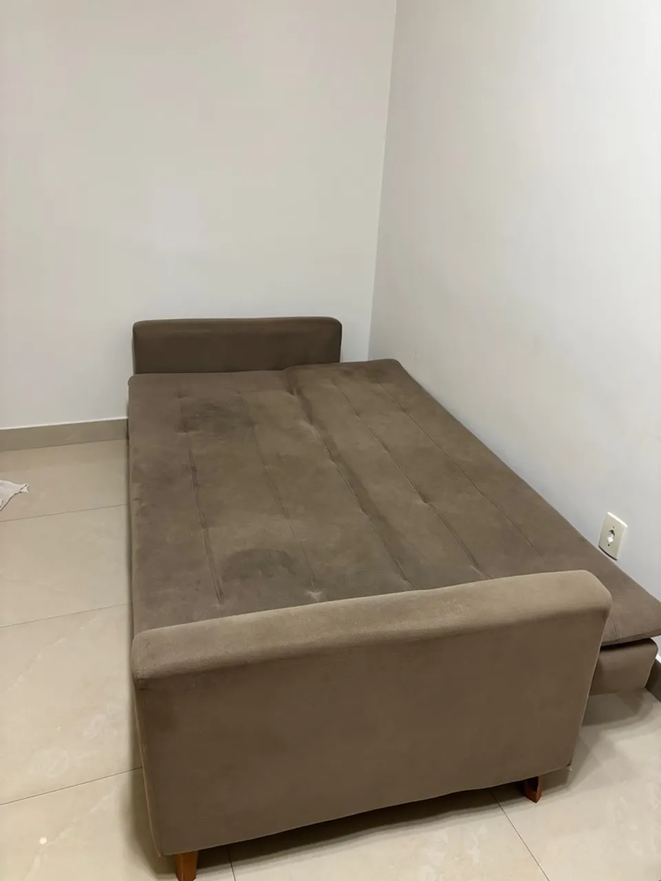 Sofá Cama Marrom