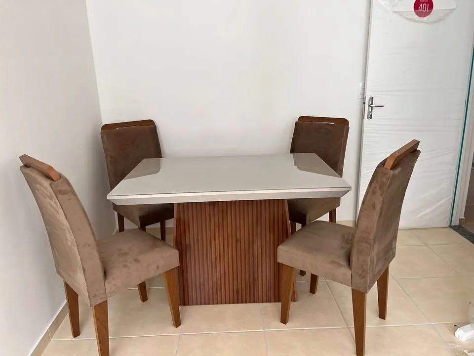 Mesa 4 Lugares 120x90 + Montagem 